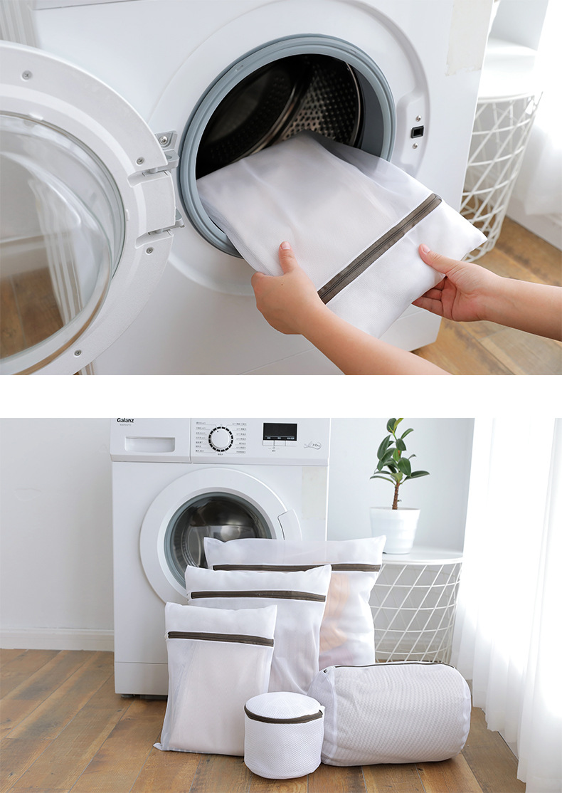 Washing machine mesh bags for clothing care, large anti-deformation underwear special washing bags, sweater fine mesh laundry bags pic 6
