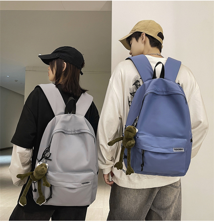 书包男大学生 简约日系ins高中初中生运动双肩包中学生电脑背包女详情23