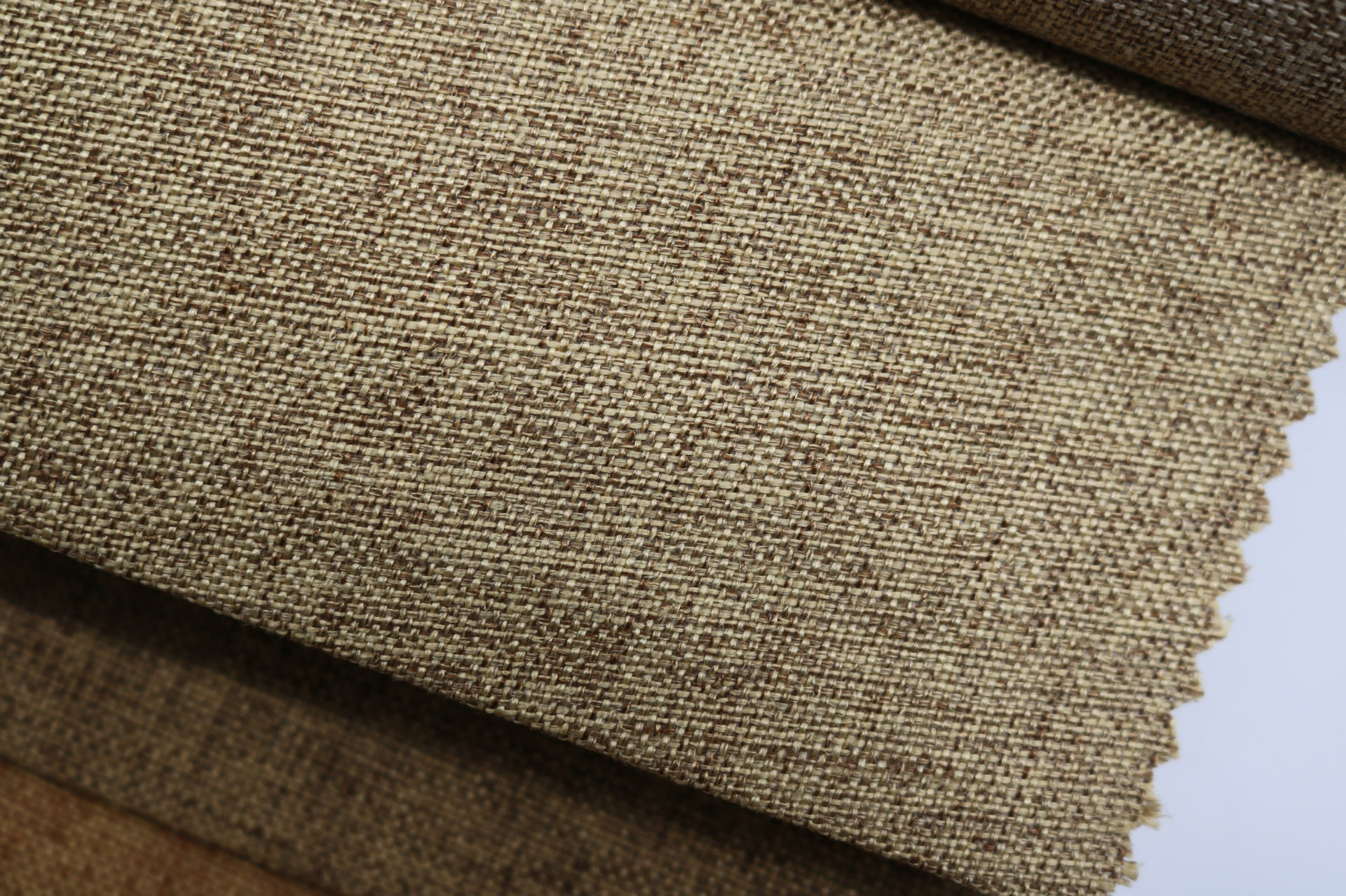 Polyester fabric sofa cushion and throw pillow fabric, solid-color fine linen sofa fabric, photo frame background soft package fabric pic 14