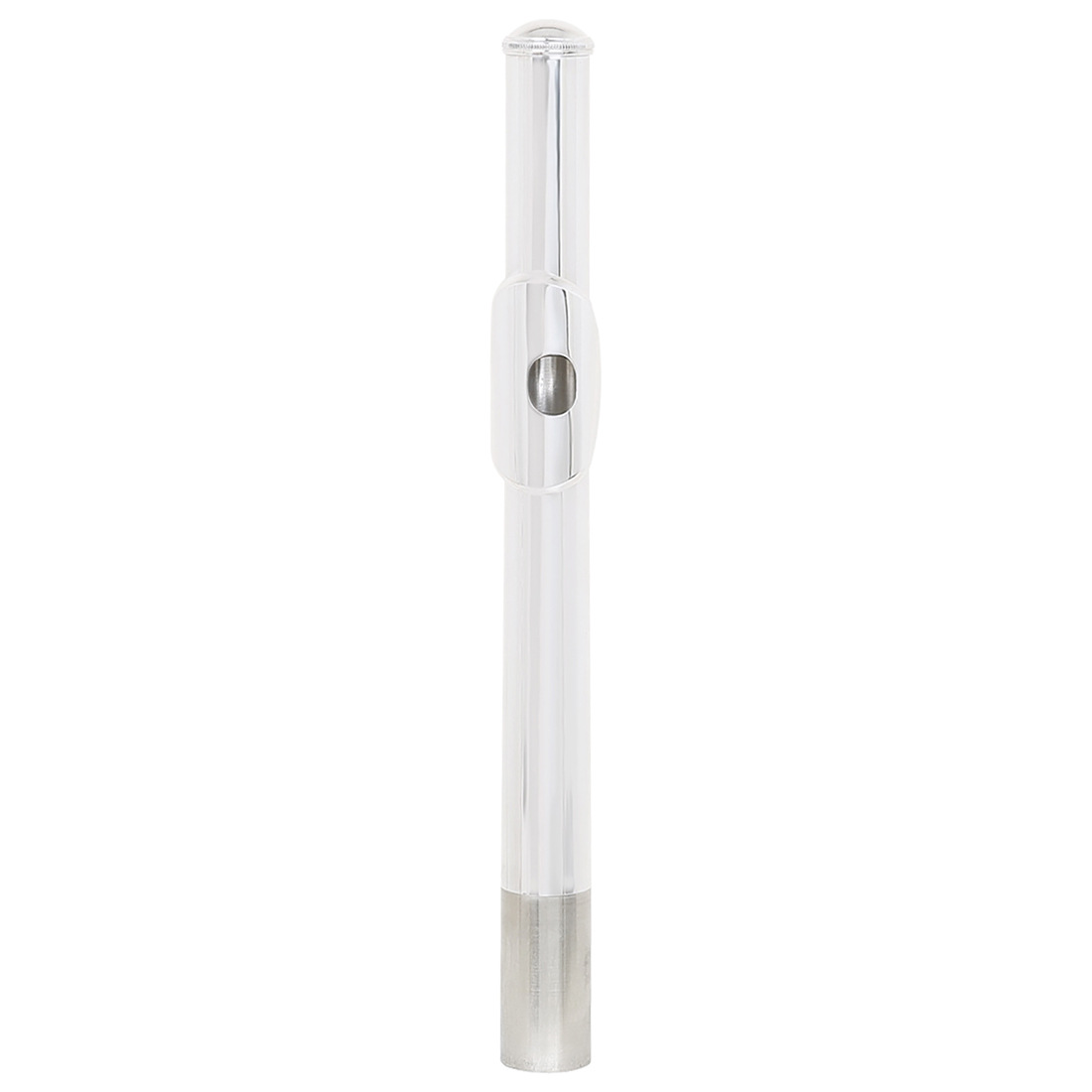 Cross-border silver-plated flute, 16-hole closed-hole C major silver flute, white copper curved flute, professional performance flute pic 19