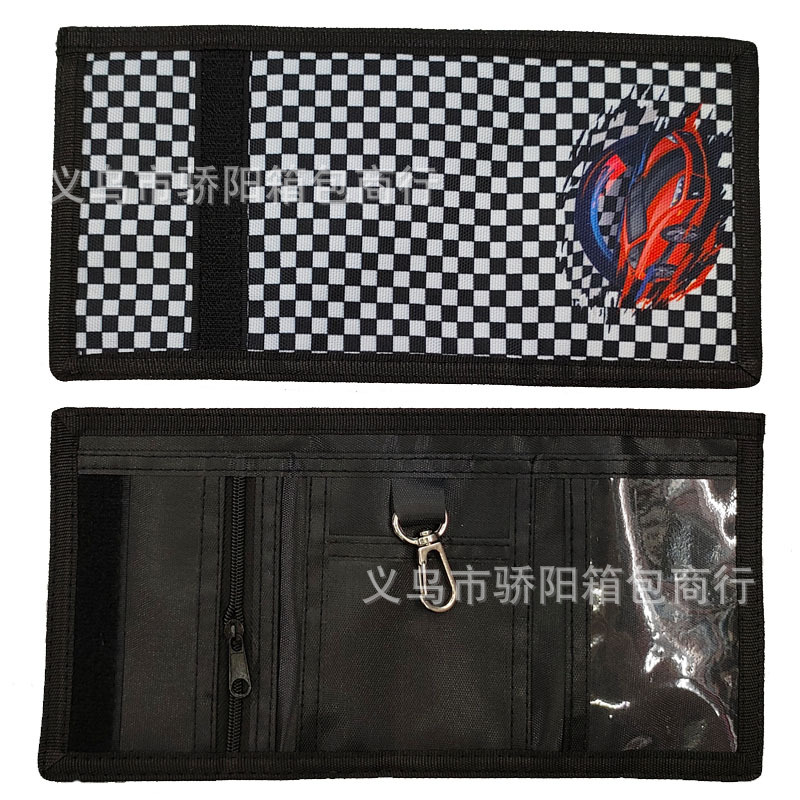 数码印花儿童钱包男生 学生折叠卡通零钱包 动漫拉链可爱女生钱夹收纳卡包详情14