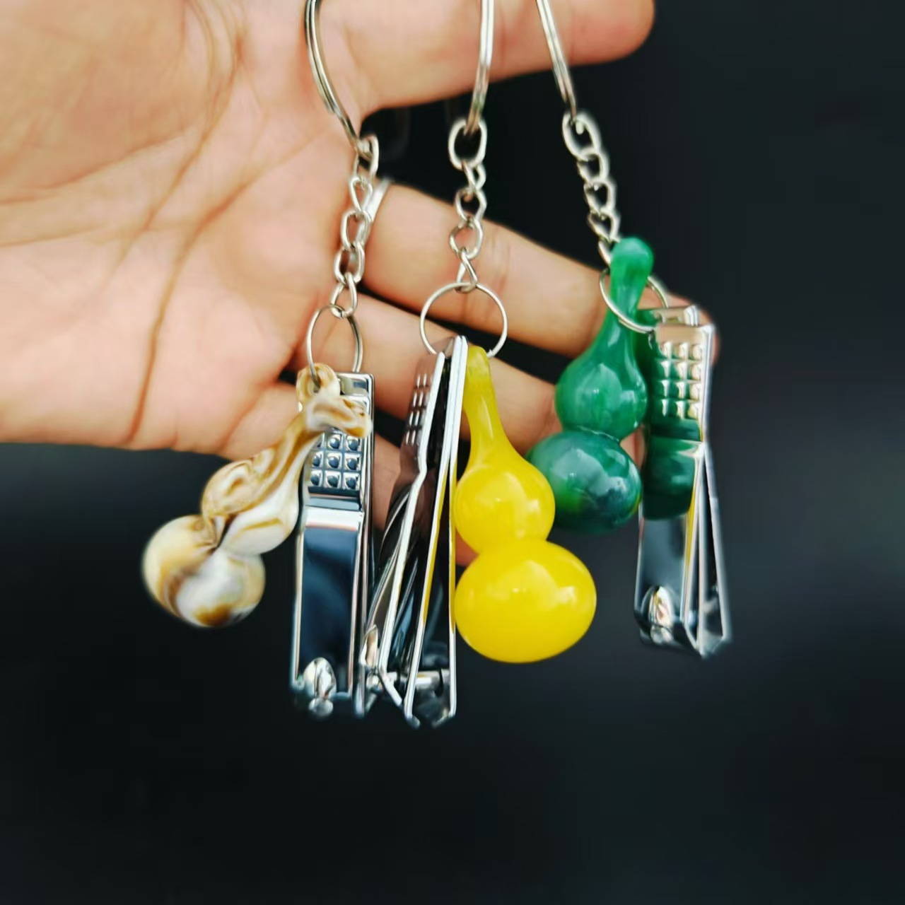 【 Doorway 】 Keychain of gourd nail clippers 100 yuan per pack 2000 yuan per piece. Keychain of gourd nail clippers, portable nail clippers, portable accessories with keychain, nail clippers 1 yuan wholesale pic 5
