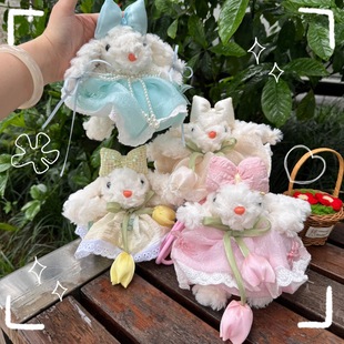 新款超可爱搪胶水果崽崽萌宠毛绒玩偶公仔挂件包包钥匙扣挂饰批发详情29