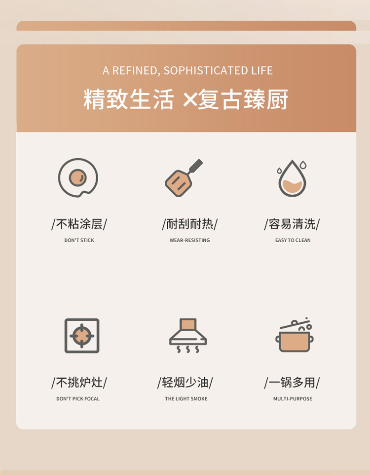 12-piece die-cast aluminum cookware set for sale, kitchen, daily necessities, pot and pot combination, 12-piece cookware set pic 2