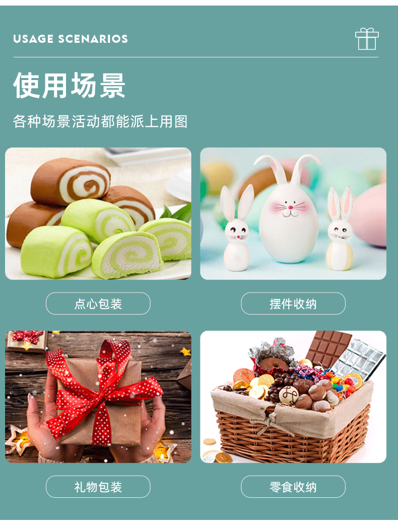 Wholesale of 4/6/8/10/12-inch three-in-one fully transparent birthday cake boxes and double-layer raised baking packaging boxes pic 8