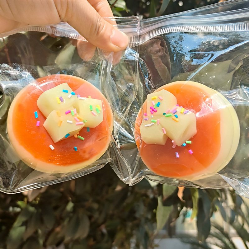 食玩仿真奶油舒芙蕾捏捏乐蛋糕网红爆款解压玩具捏捏高颜值迷你详情11