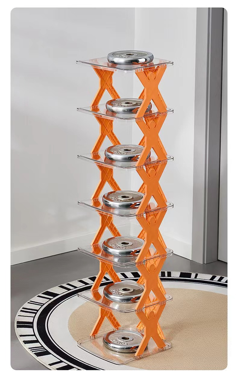 轻奢简易鞋架多层家用门口宿舍置物架厨房收纳架自由安装收纳鞋柜详情9