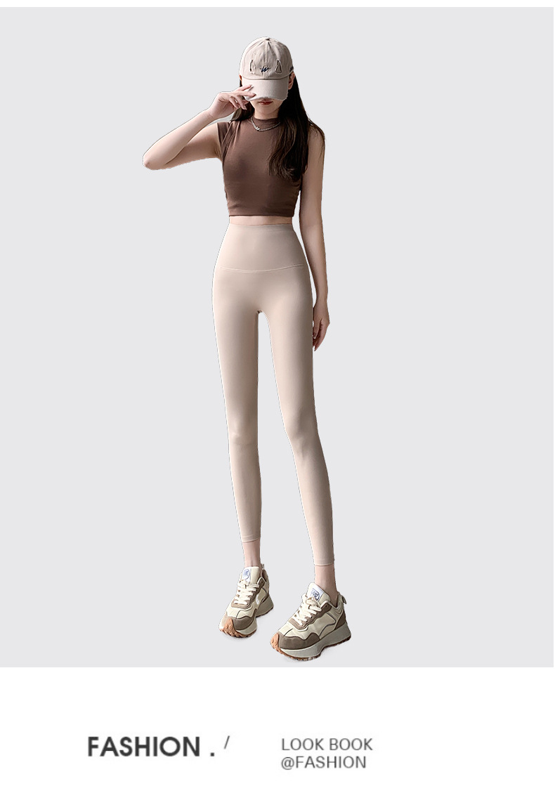 蜻蜓裤秋冬款女外穿高腰收腹不掉档打底裤义乌大码弹力瑜伽鲨鱼裤详情30