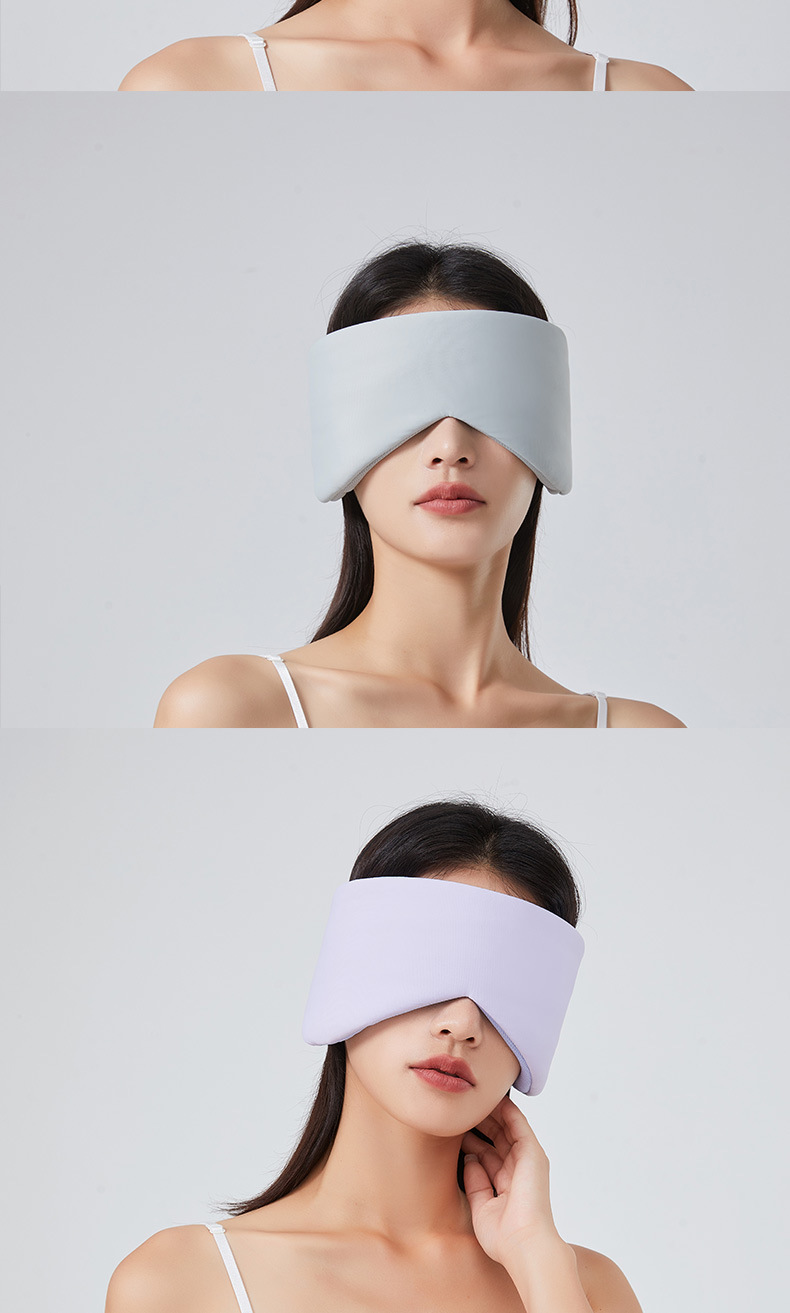 温凉双感太空舱眼罩睡眠专用办公旅行午睡遮光全包降噪护眼罩男女详情10