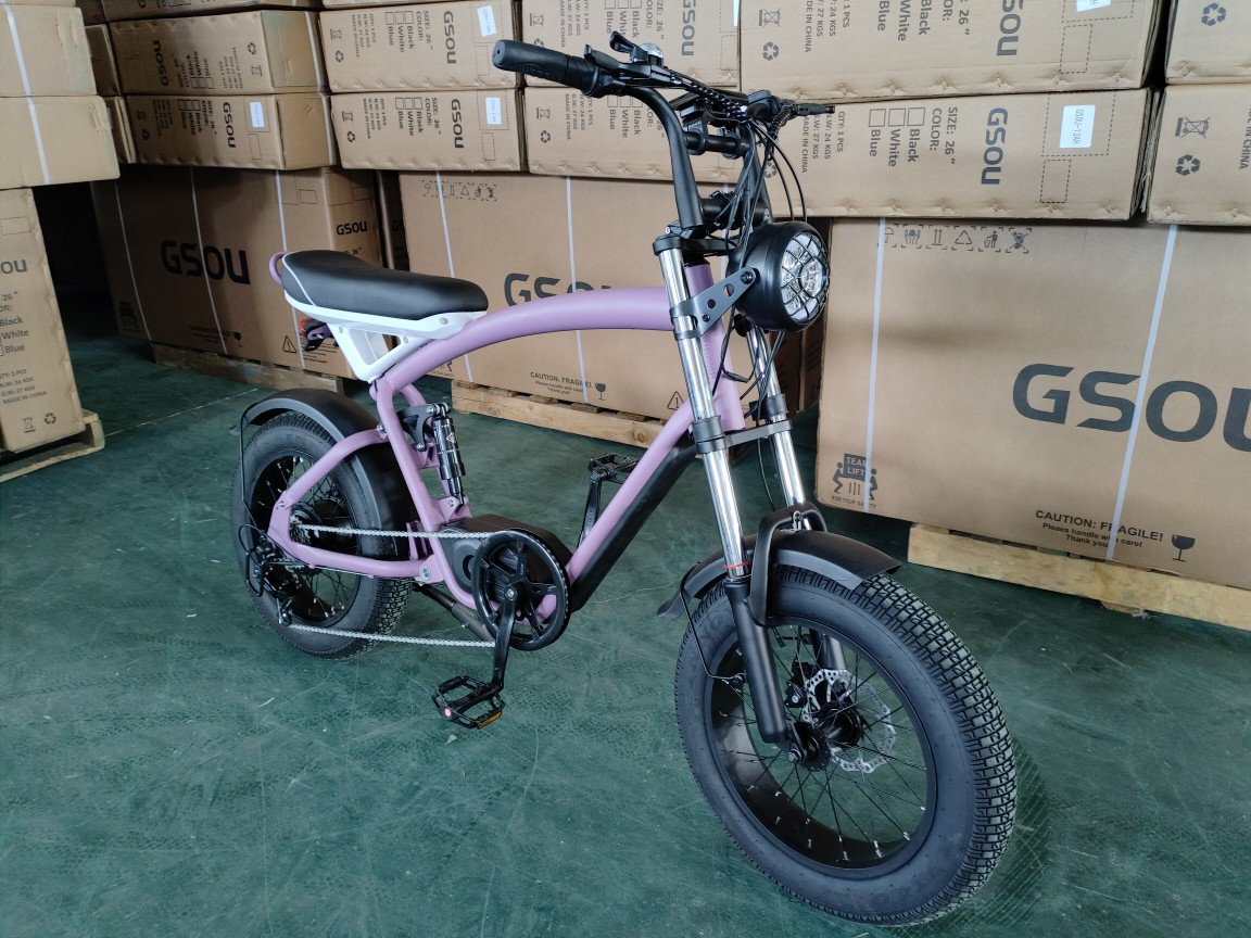 New energy smart ebike, fat tire lithium battery-assisted bicycle, electric snowmobile, off-road beach buggy pic 5