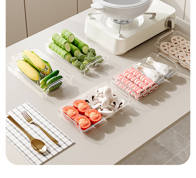 Kitchen pegboard storage basket rack, scallion, ginger, garlic, fruit and vegetable preparation plate, non-drilling and pasting type hot pot side cutting board storage rack pic 17