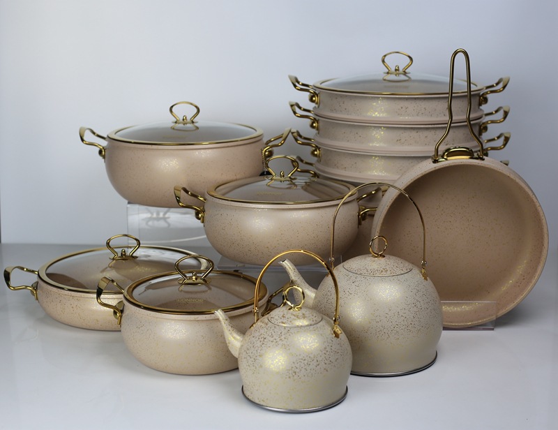 24pcs Turkish-style Granite Nonstick cookware pic 4