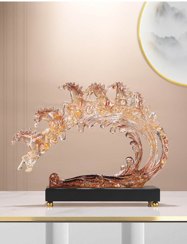 百财如意立体太空人微景观手办贝壳树脂小摆件创意礼品收藏品详情13