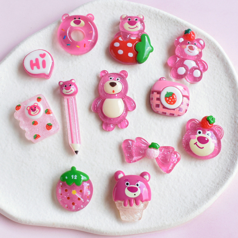 Wholesale of simulated corn bread, cookies, popsicles, resin accessories, crocs, food toys, diy materials, pj1137 pic 37