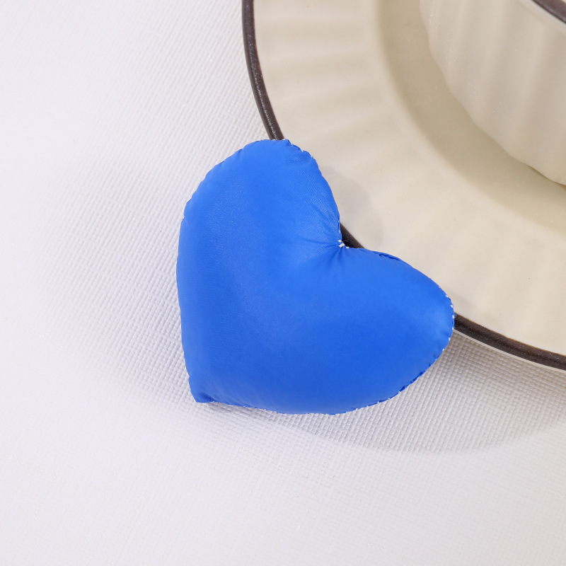 6cm fashionable cotton-filled colorful heart-shaped accessories, trendy clothing, shoes, socks, accessories, hair accessories, heart-shaped DIY accessories pic 22