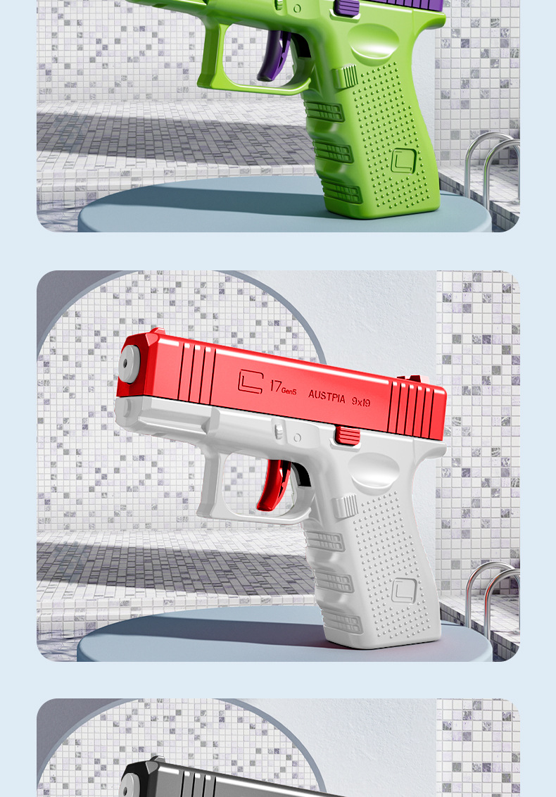 跨境爆款洛克枪水枪夏天户外儿童手动连发玩具水枪玩具批发详情13