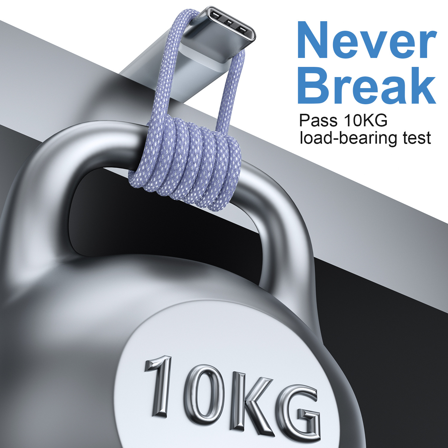 新款马卡龙编织type-c60W,240w快充数据线适用于苹果15pd快充详情6