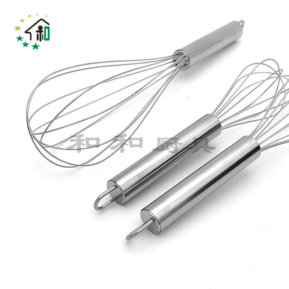 不锈钢打蛋器手动5线手动搅拌棒鸡蛋搅蛋器烘焙工具 Egg beater详情13