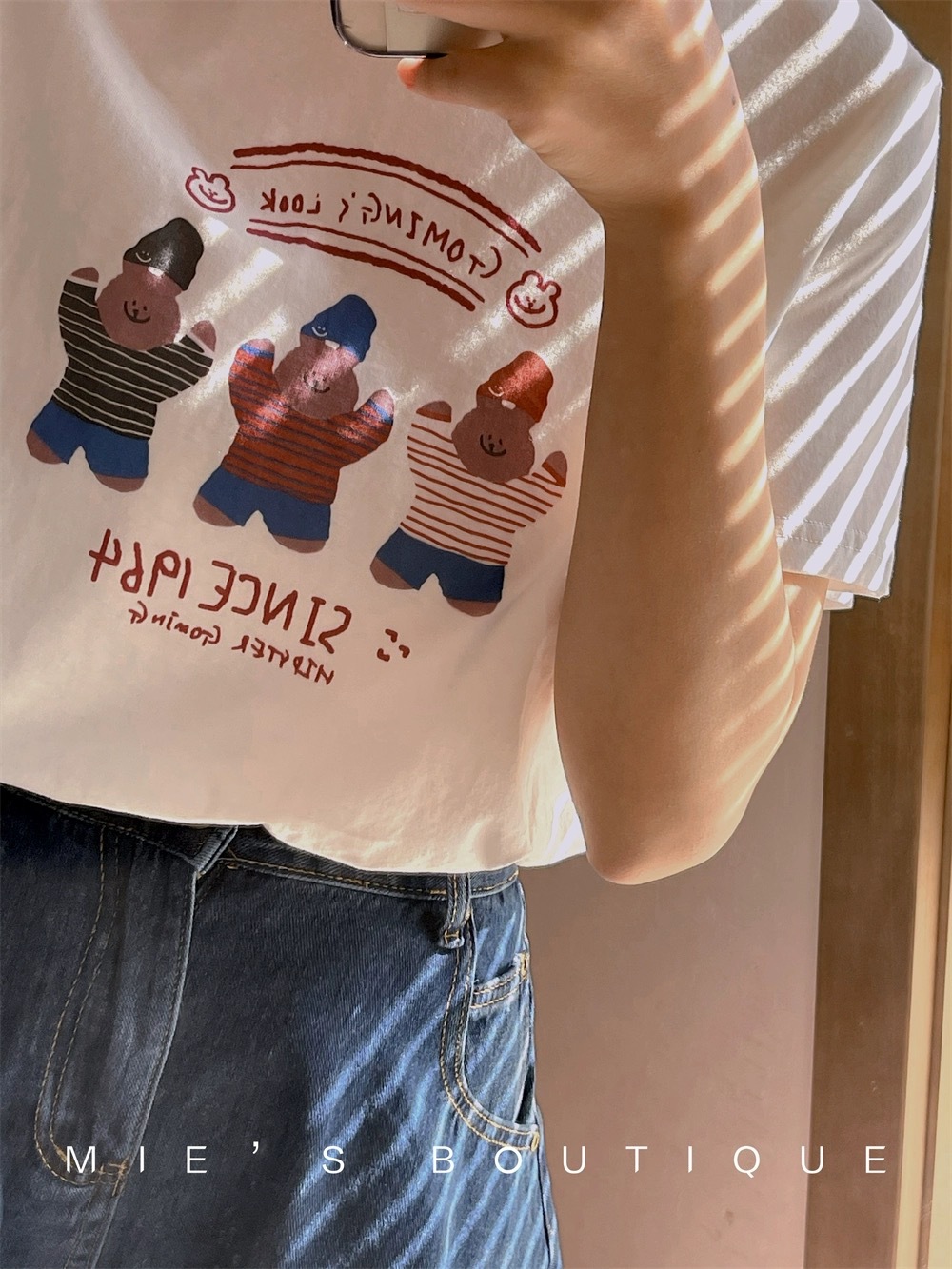 夏季重磅纯棉短袖t恤女韩版内搭女装正肩上衣打底衫服装白色t外贸详情5