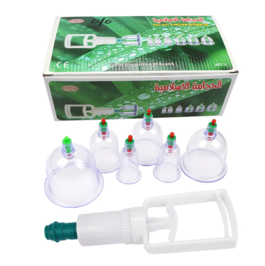 Cross-border exclusive household 6-can vacuum cupping device, vacuum thickened non-glass large cupping set pic 9