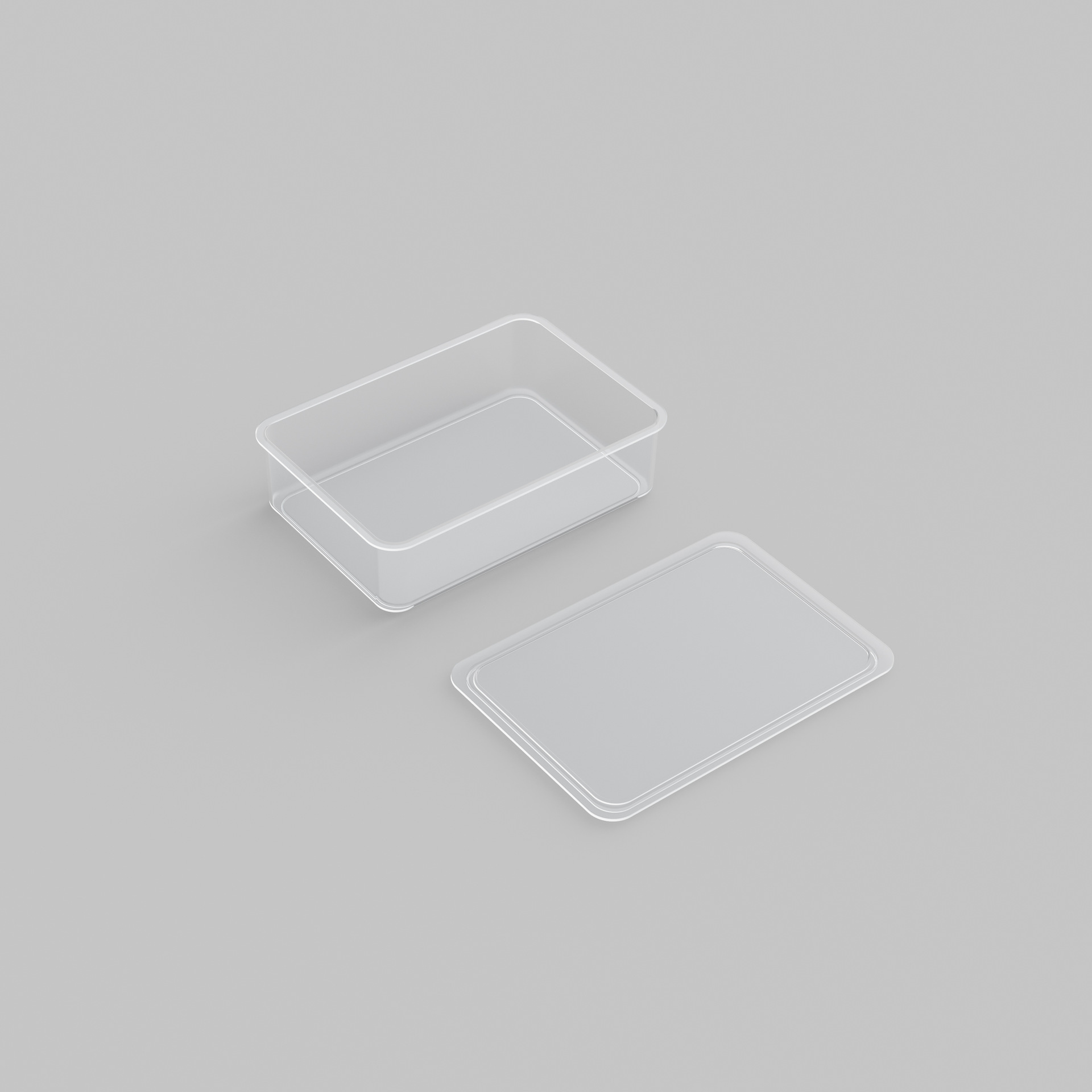 保鲜密封收纳盒矮款饭盒PET日式风便携餐具透明盒	
午餐盒2024详情10