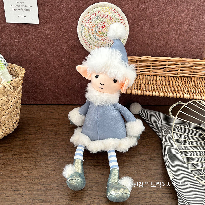 Cute little lamb fabric plush fairy doll doll, soothing toy figurine, cartoon girl birthday gift pic 8