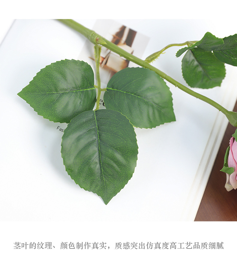 奥斯汀玫瑰高品质仿真手感保湿轻奢家居酒店餐桌装饰假花摆件办公文化园艺礼盒详情23