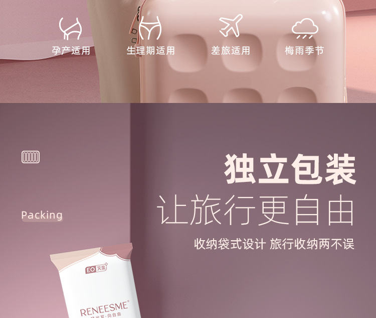 一件代发一次性内裤女涤棉无菌孕产妇产后坐月子旅行游玩出差短裤详情3