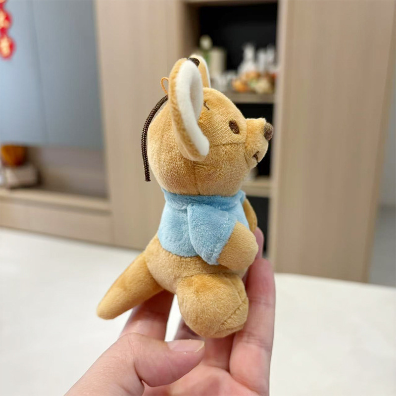 Creative little bean figurines, plush pendants, keychains, cute bags, hanging decorations, accessories, birthday gifts, claw machine dolls pic 14