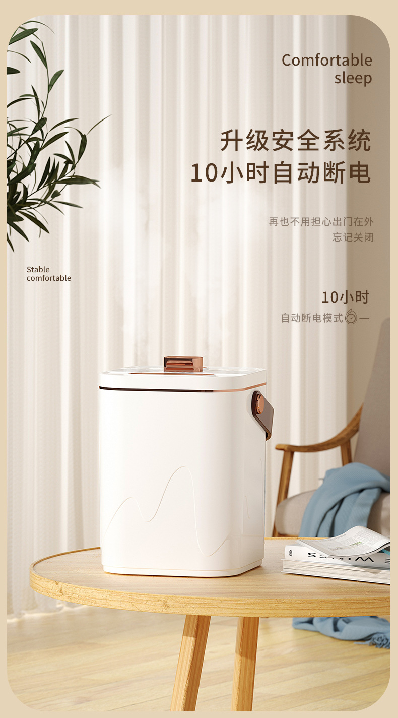 Cross-border bestseller dual-spray oxygen bar night light humidifier, indoor plug-in household silent small fog volume humidifier pic 8