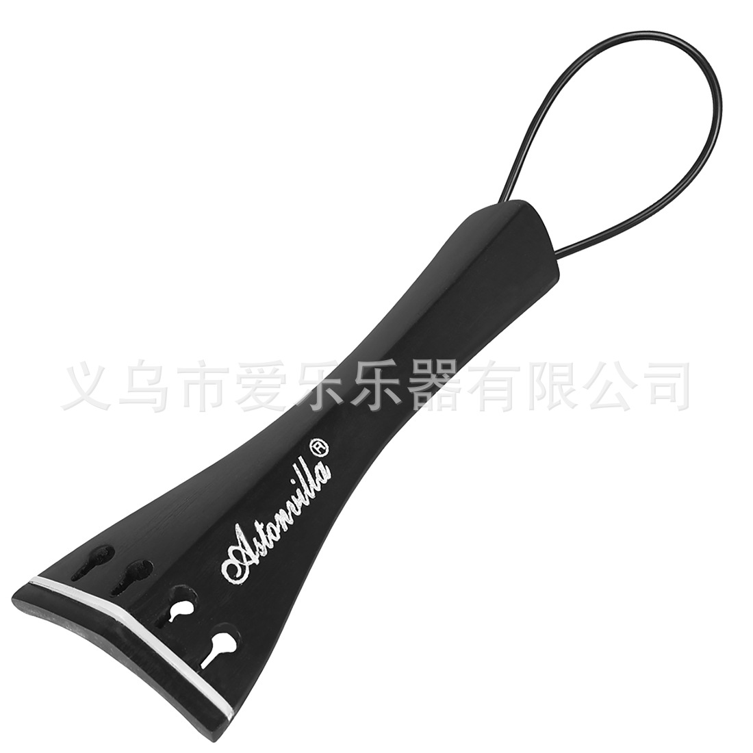 Astonvilla violin ebony stringboard, Hill-style stringboard with tail string 4/4 violin accessories pic 4