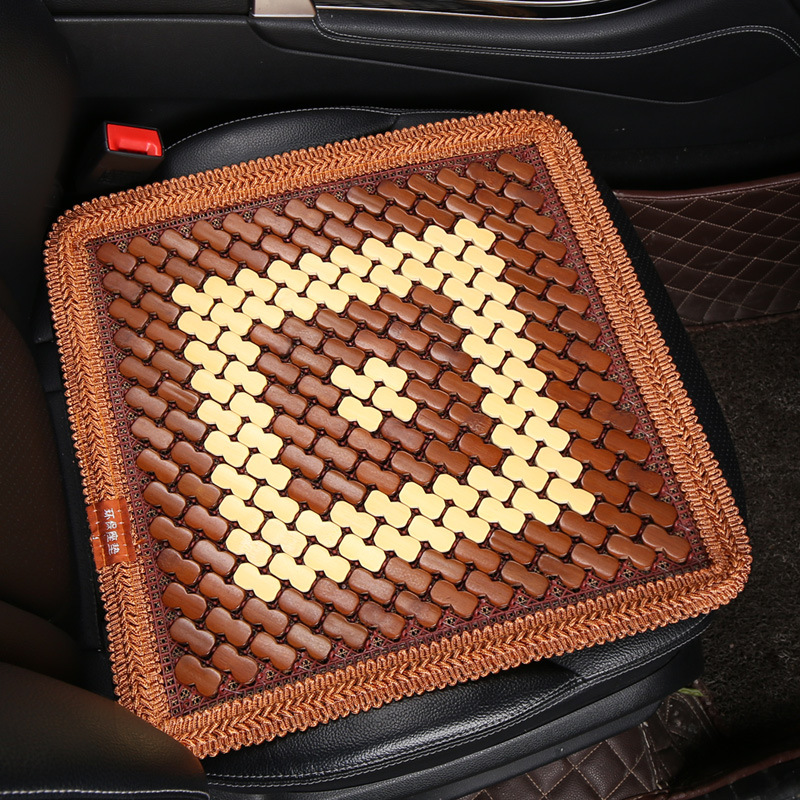 Summer car seat cushions are cool and breathable. Car cooling pads, single-piece seat cushions, office seat cushions, bamboo mat car cushions pic 32