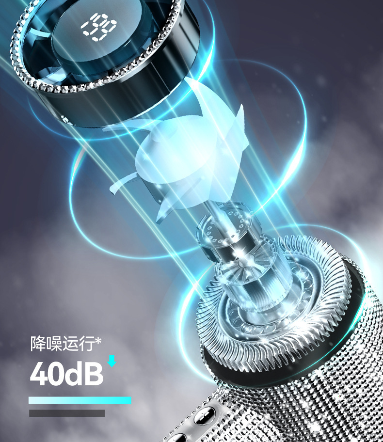 强力涡轮增压爆风机高速大风量吹干护发快速造型详情9
