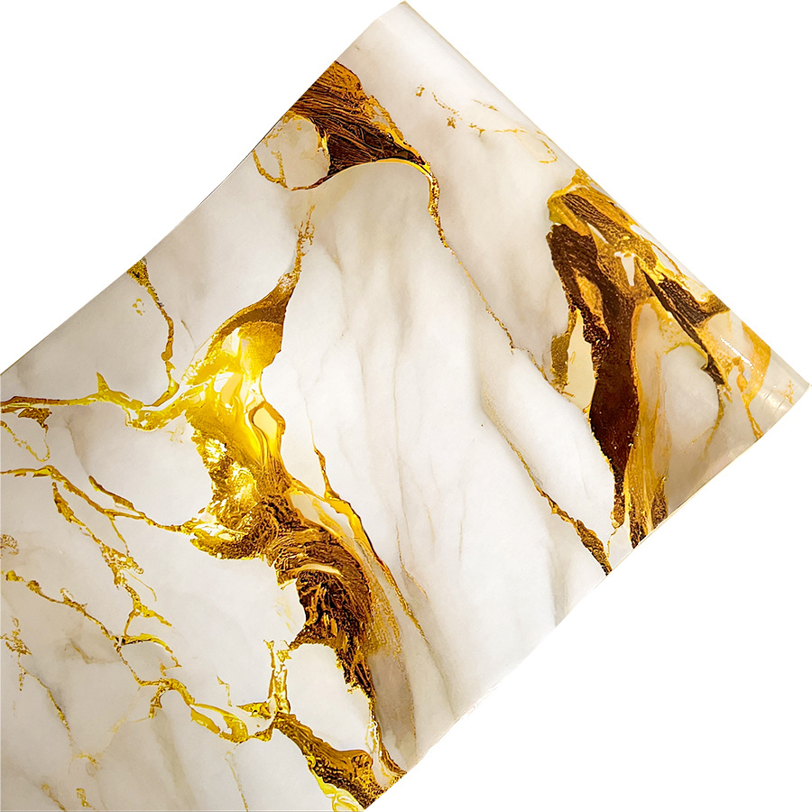 Cross-border exclusive Gilt Marble-patterned wallpaper for home decoration building materials background wall Gilt Marblewallpaper pic 26