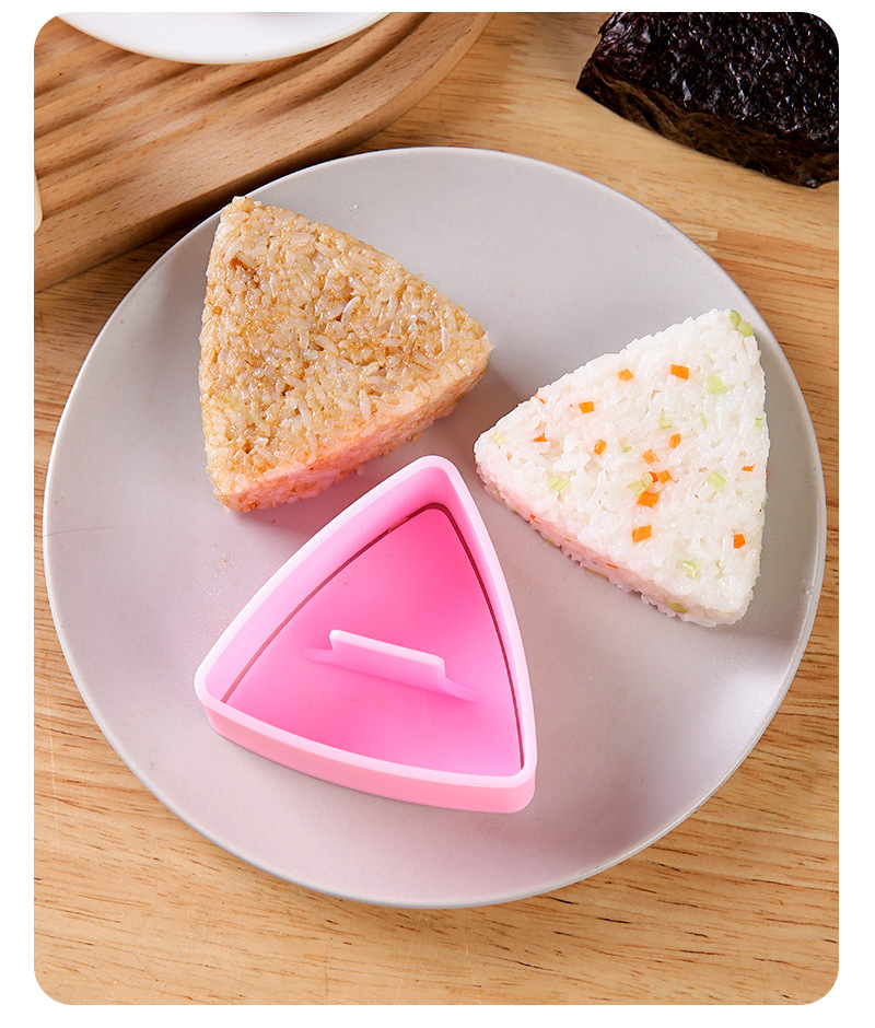 Cross-border triangular rice ball molds, household food-grade large Japanese mille-feuve bento, commercial sushi nori rice rolls pic 29