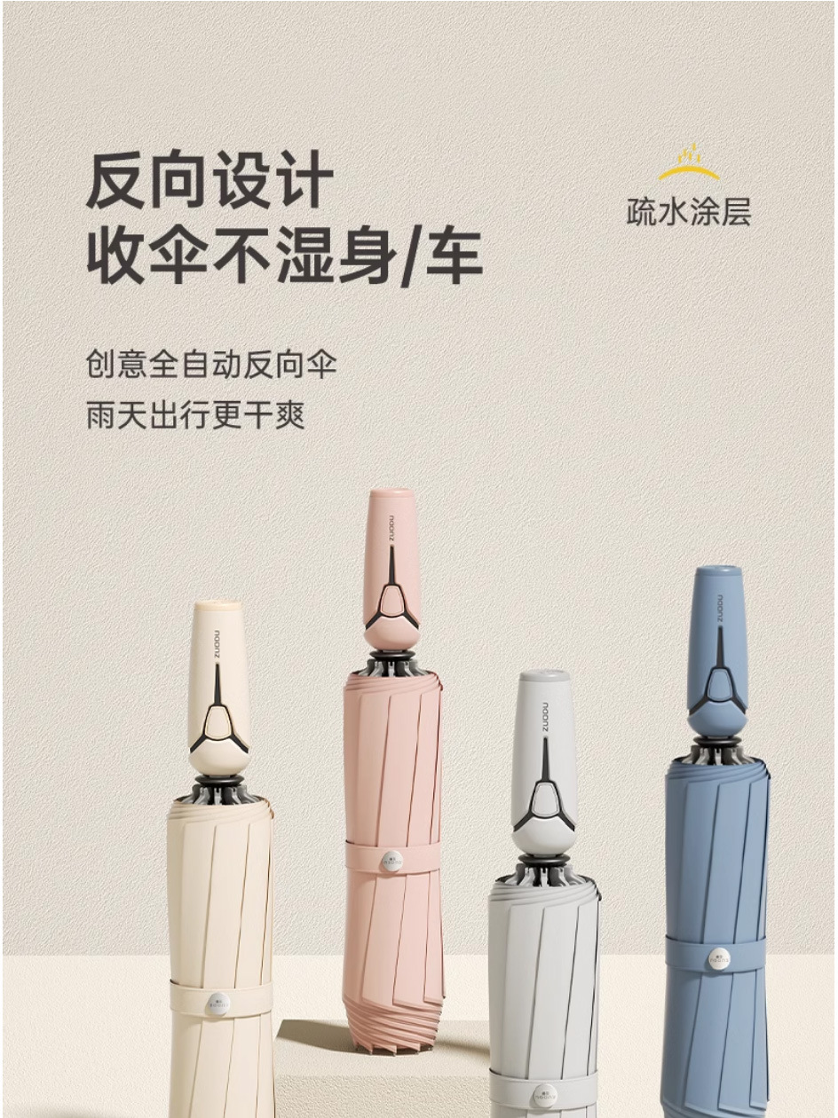 左都全自动雨伞男士反向折叠车载大号暴雨专用女晴雨两用加固抗风详情3