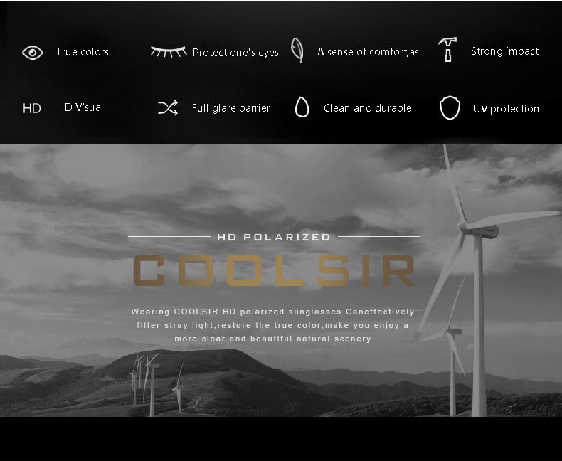 偏光太阳镜夹片翻式夹片 近视驾驶墨镜TR90男女夜视镜片 3019详情8