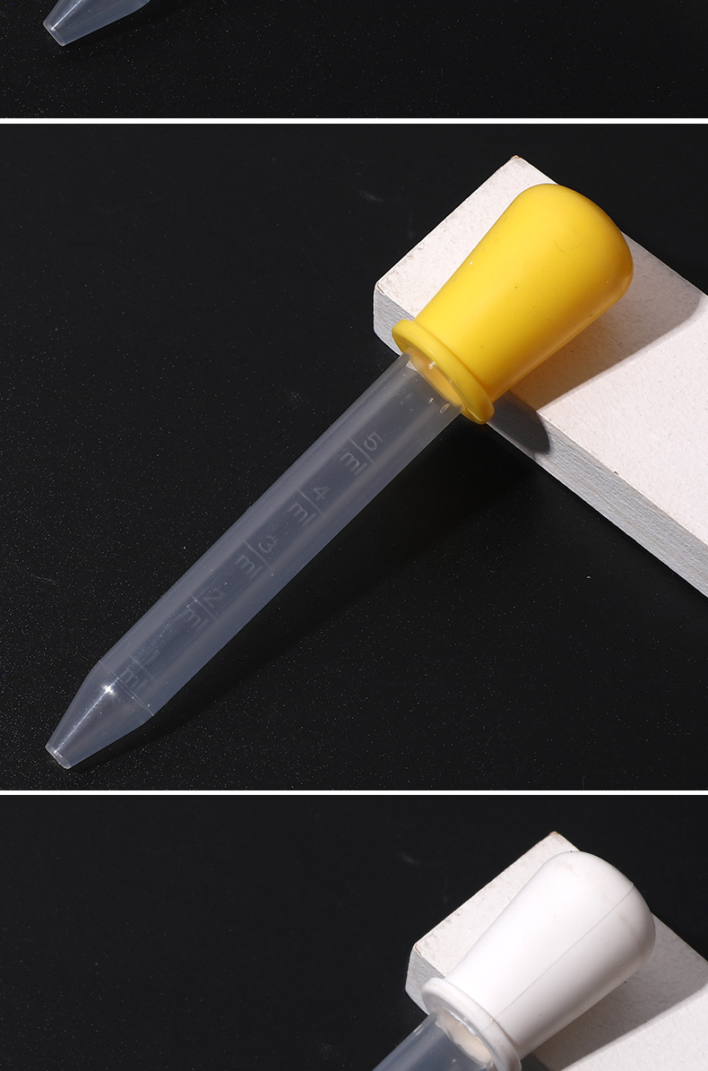 Baby anti-choking medicine feeder, simple baby dropper medicine feeder, 5ml multi-functional water and medicine feeding dropper with scale, 5ml dropper pic 13