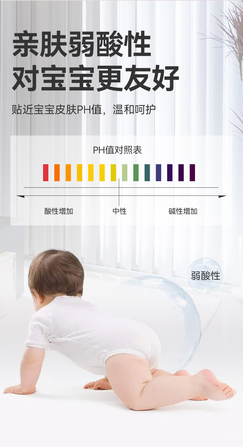 婴儿手口定制10抽湿纸巾批发工厂家用母婴儿童手口专用清洁湿纸巾详情10