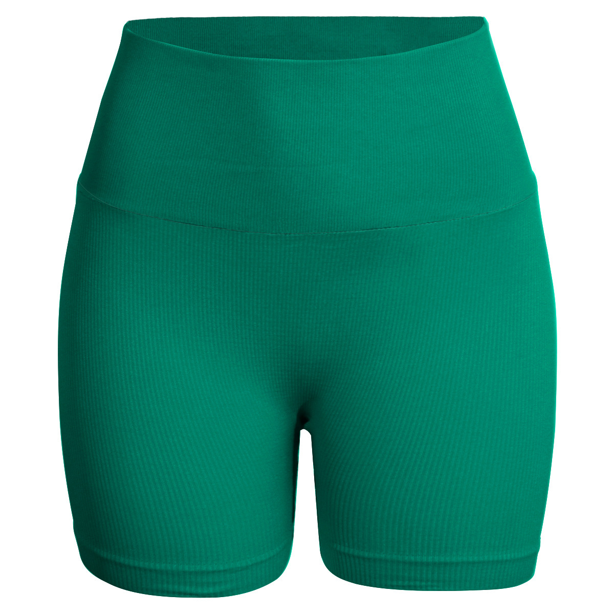 Cross-border seamless threaded peach shorts, hip-lifting yoga capri pants, super elastic slimming sports running fitness pants for women pic 19