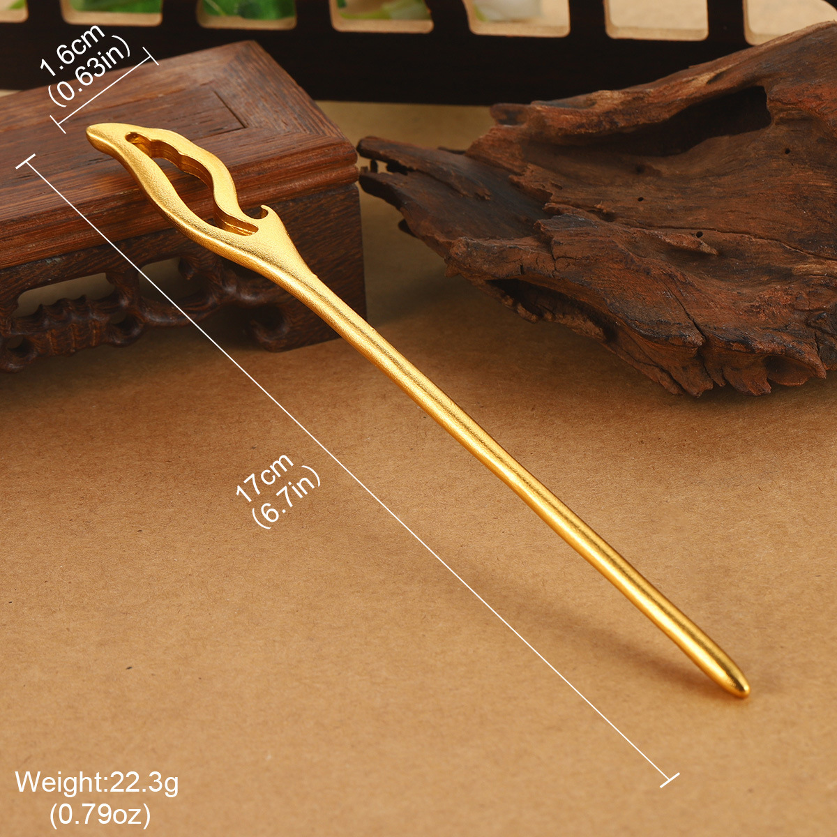 New Chinese-style hollowed-out flower and auspicious cloud hairpins, retro headwear accessories, Hanfu and cheongsam versatile hairpins, courtly ancient style ladies pic 32