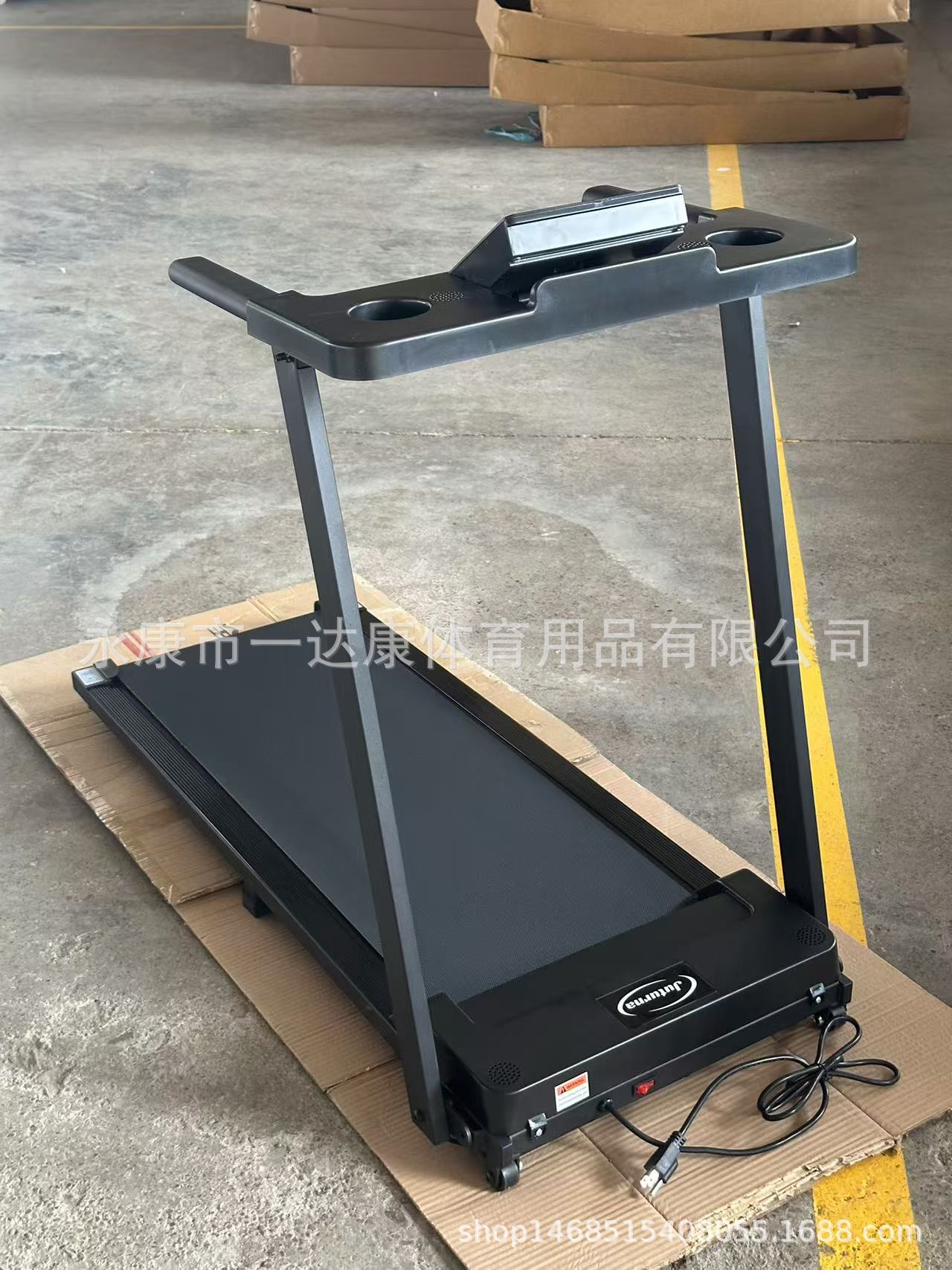 Yidakang home-use small folding fitness equipment, electric walking machine, indoor flat treadmill pic 6