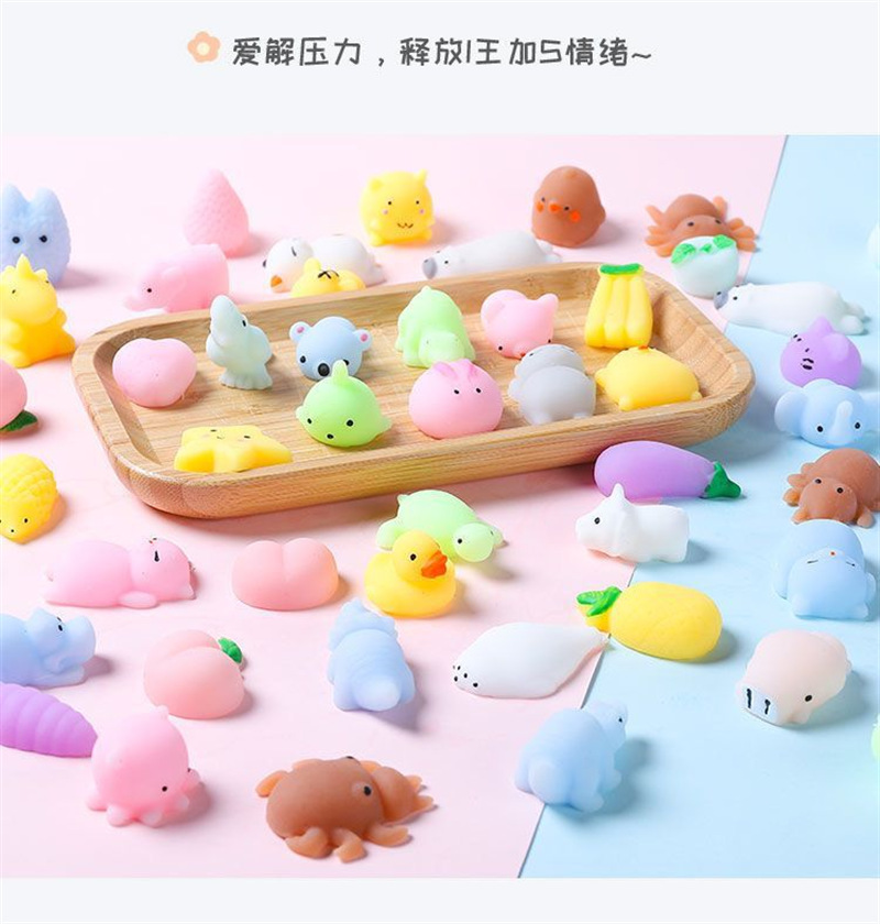Animal ball kneading Fun, novel and creative student gifts from Japan and South Korea, stress-relieving seal dolls, and venting toys pic 13