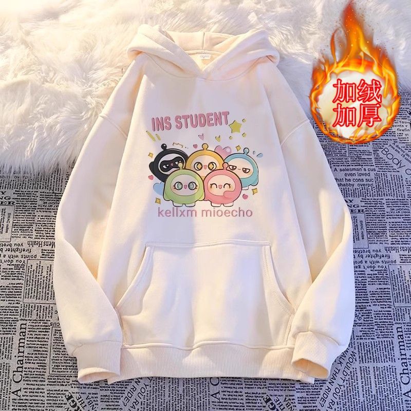 男女童卫衣长袖连帽卫衣套头动漫卡通可爱童装中大童卫衣定制LOGO详情11