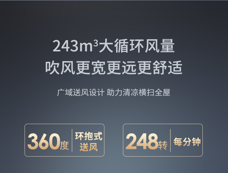 超薄风扇灯护眼隐形吊扇灯电扇客厅餐厅静音全光谱变频吊灯带详情8