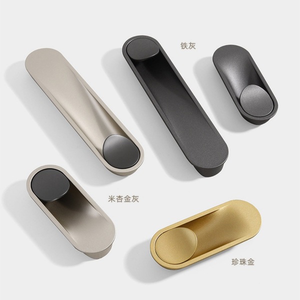 Modern light luxury zinc alloy butterfly, flying bee, leaf, starfish, elk living room, bedroom, bedside, drawer, cabinet door handle pic 2