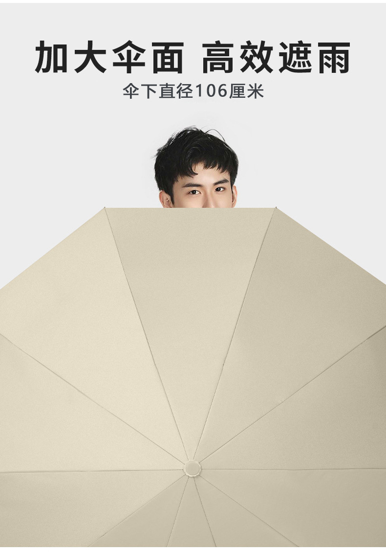 UV全自动雨伞批发雨伞定制logo商务广告伞防晒防紫外线折叠遮阳伞详情47