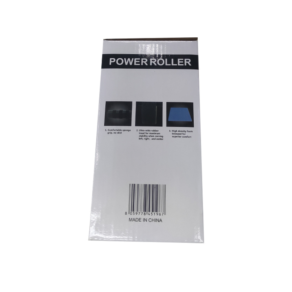 腹肌轮源头厂家单轮静音健腹轮腹部健身器材巨轮滚轮减腹彩盒包装详情2