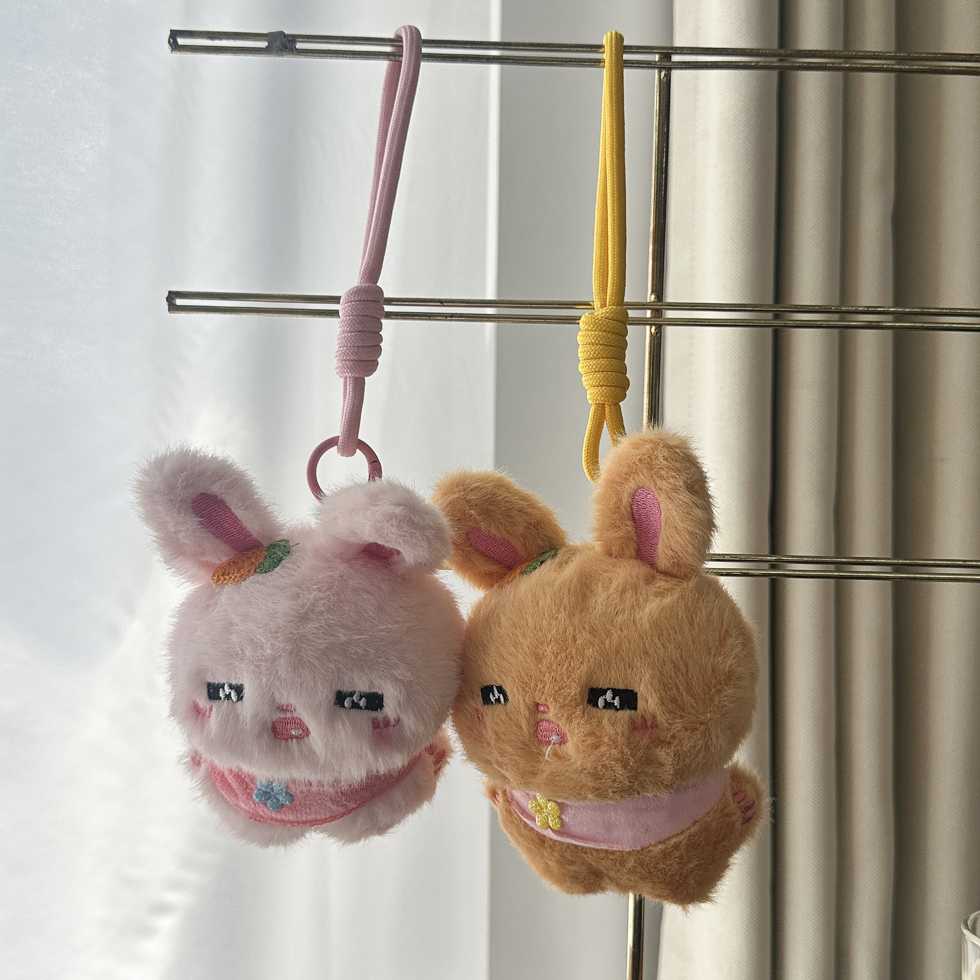 Cute and adorable adorable chiffon dress, little rabbit pendant, plush toy doll, bag, hanging decoration, keychain, Rag Doll pic 6