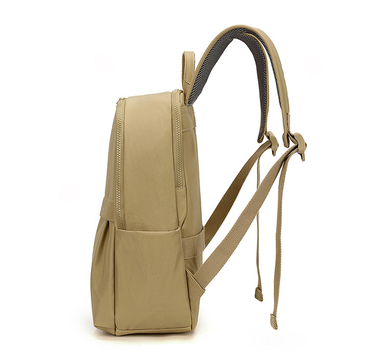 New cross-border large-capacity backpacks for high school boys and girls, simple and solid color backpacks for casual short trips and business trips, computer bags on both shoulders pic 19